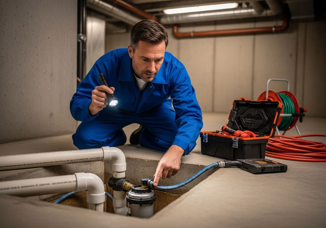 Sump Pump Installation & Repair in Ponder